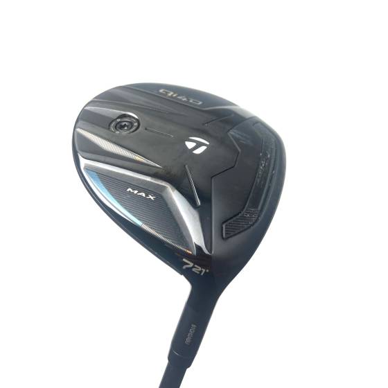 Taylormade QI4D Max 7 Wood / 21 Degree / REAX 55 Stiff Flex