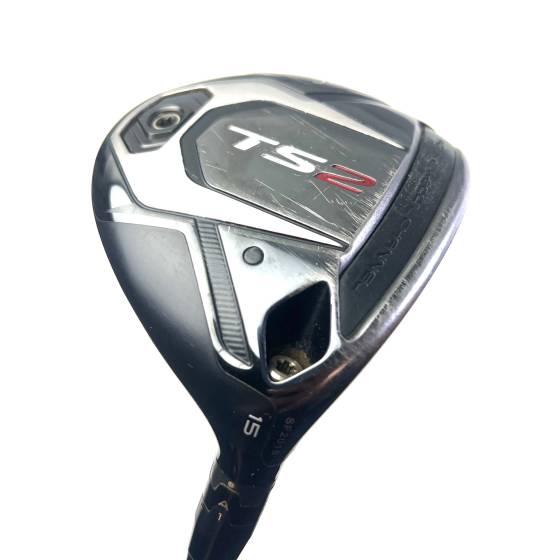 Titleist TS2 3 Wood / 15 Degree / Hzrdus Smoke 70 Stiff Flex