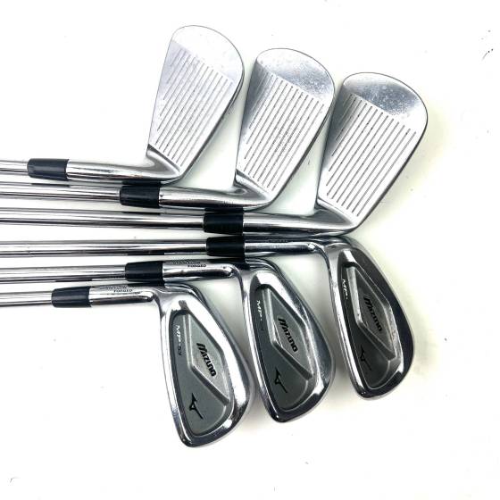 Left Handed Mizuno MP 53 Irons / 5-PW / Regular Flex