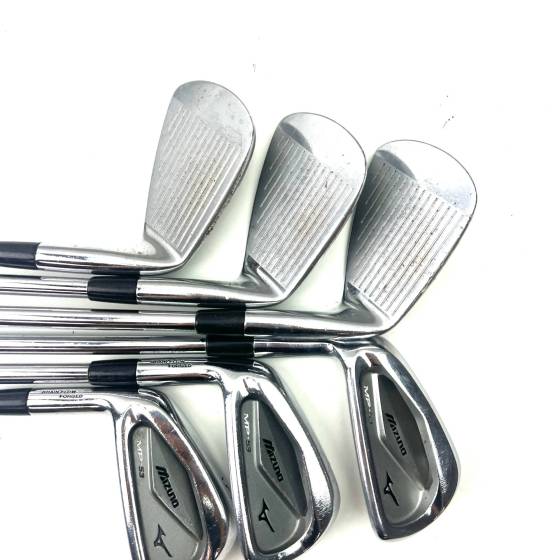 Left Handed Mizuno MP 53 Irons / 5-PW / Regular Flex