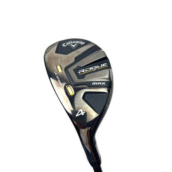 Left Handed Callaway Rogue ST Max 4 Hybrid / 22 Degree / Fujikura Atmos Regular Flex