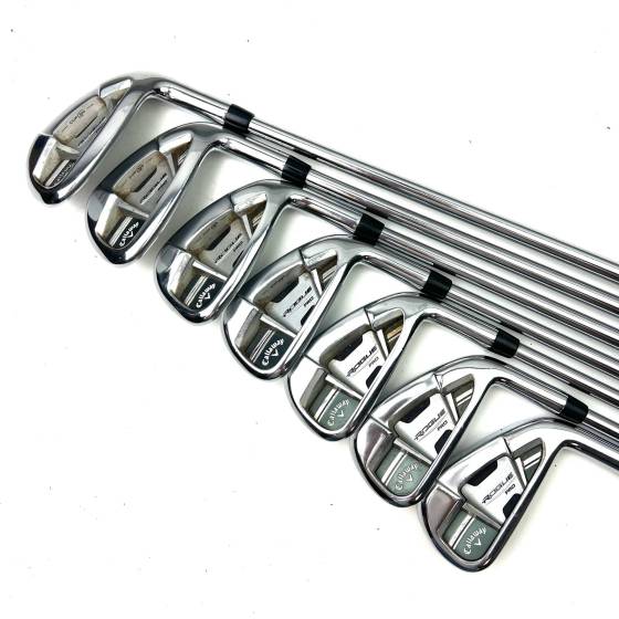 Callaway Rogue Pro Irons / 4-PW / Project X Rifle X-Stiff Flex
