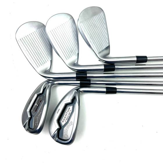 Callaway Quantum Max OS Irons / 7-GW / Elevate 85 Regular Flex