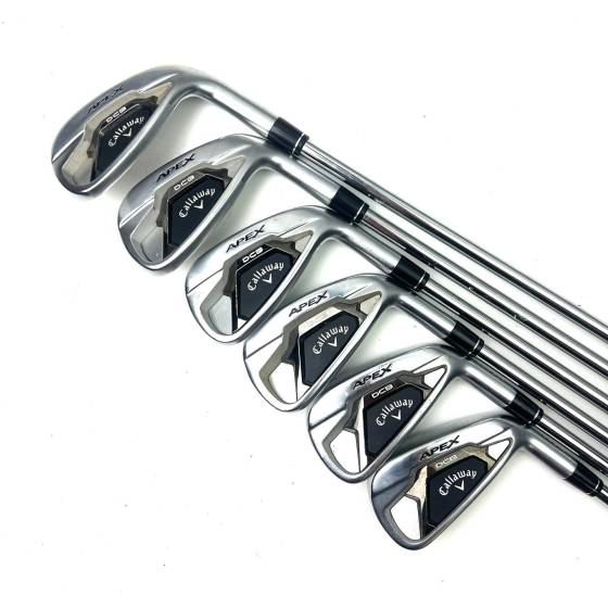 Callaway Apex DCB Irons / 5-PW / True Temper Elevate Regular Flex