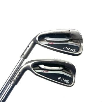 Left Handed Ping G25 Irons / 4-PW + LW / CFS Regular Flex