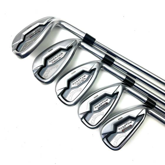 Callaway Quantum Max OS Irons / 7-GW / Elevate 85 Regular Flex