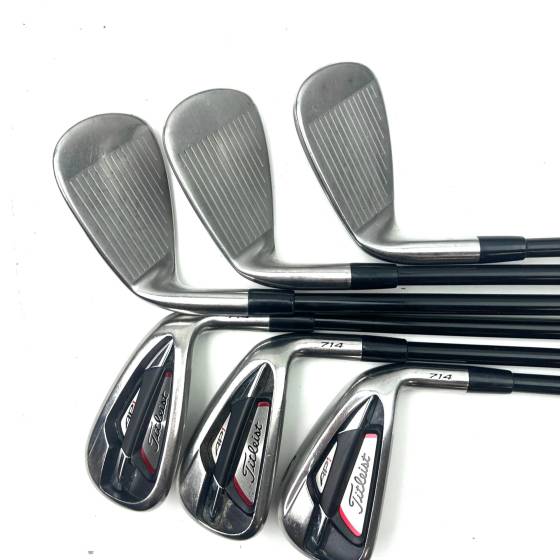 Titleist 714 AP1 Irons / 6-GW / Kurokage 65 Senior Flex
