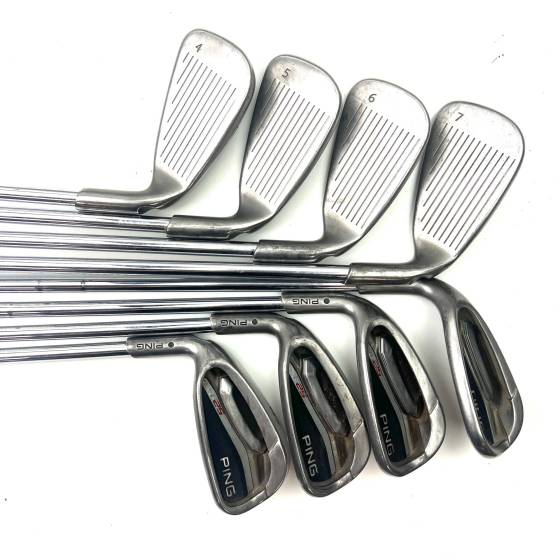 Left Handed Ping G25 Irons / 4-PW + LW / CFS Regular Flex