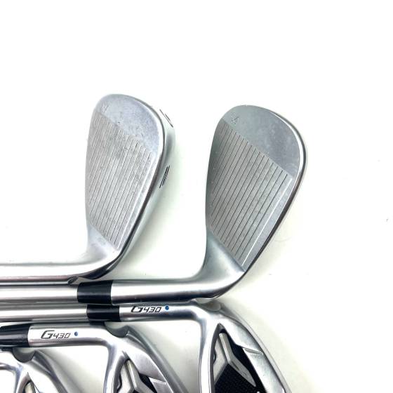 Left Handed Ping G430 Irons / 7-SW / Fujikura Alta Quick 45 Regular Flex