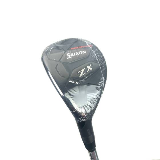 New Left Handed Srixon ZX MKII 4 Hybrid / 22 Degree / Hzrdus Smoke RDX 70 Regular Flex