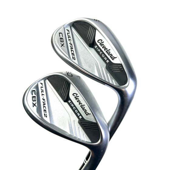 Cleveland CBX Zipcore Full Face 2 Wedge Set / 50 & 56 Degree / Project X Catayst Spinner 80 Wedge Flex