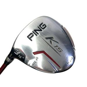 Left Handed Ping K15 3 Wood / 16 Degree / Ping TFC 149 F Regular Flex