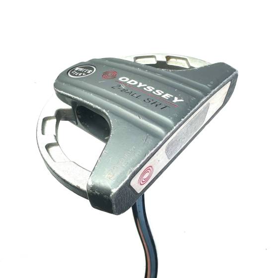 Odyssey White Steel 2-Ball SRT Putter / 34 Inches