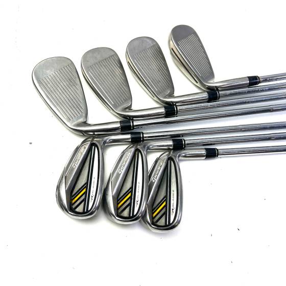 Taylormade Rocketbladez Irons / 4-PW / Rocketfuel Stiff Flex
