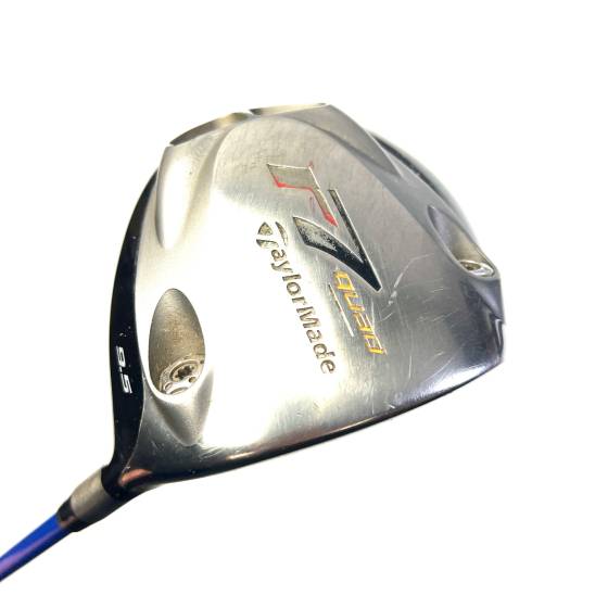 Taylormade R7 Quad Driver / 9.5 Degree / Grafalloy Blue Stiff Flex