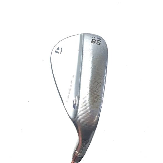 Taylormade Milled Grind 3 Lob Wedge / 58 Degree / True Temper Dynamic Gold Stiff Flex