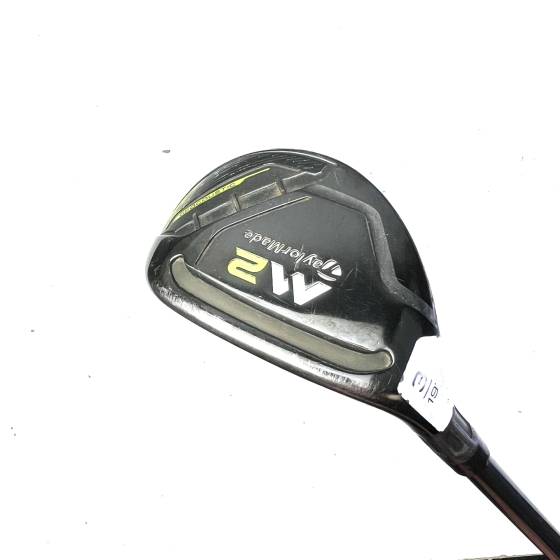 Left Handed Taylormade M2 2017 3 Hybrid / 19 Degree / REAX 75 Stiff Flex