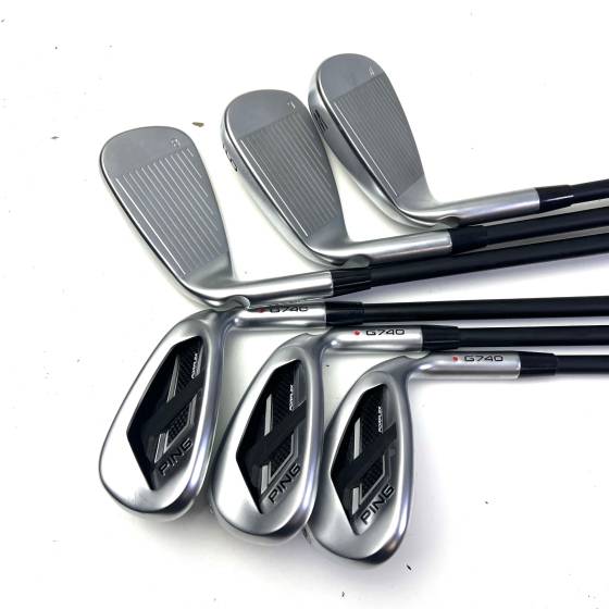 Ping G740 Irons / 8-UW + 50 + 56 / Alta CB AWT Senior Flex