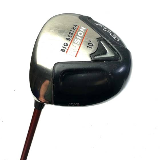 Left Handed Callaway Big Bertha Fusion FT-3 Driver / 10 Degree / Aldila NVS 55 Regular Flex
