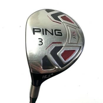 Left Handed Ping i15 3 Wood / 15.5 Degree / TFC 700 Stiff Flex