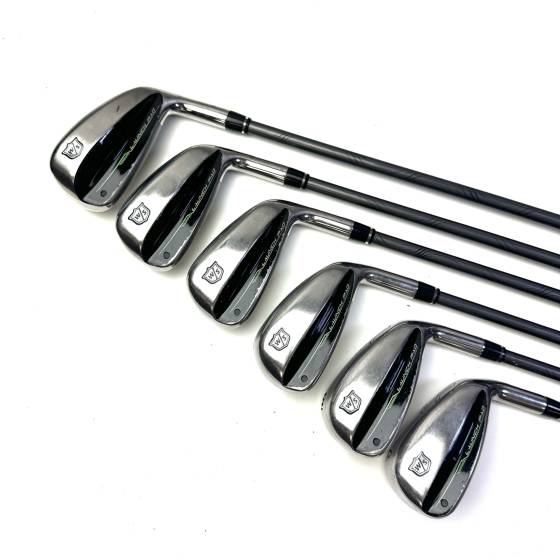 Wilson Staff Launch Pad 2 Irons / 5-PW / Project X Evenflow 65 Regular Flex