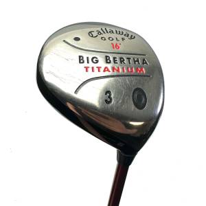 Callaway Big Bertha Titanium 3 Wood / 16 Degree / RCH 75 Firm Flex