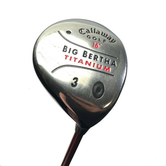 Callaway Big Bertha Titanium 3 Wood / 16 Degree / RCH 75 Firm Flex