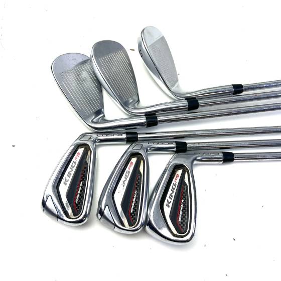 Cobra King F9 Irons / 6-SW / KBS Tour 90 Regular Flex