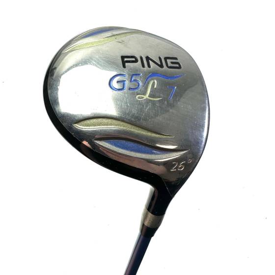 Ping G5 L 7 Wood / 26 Degree / ULT 50 Ladies Flex
