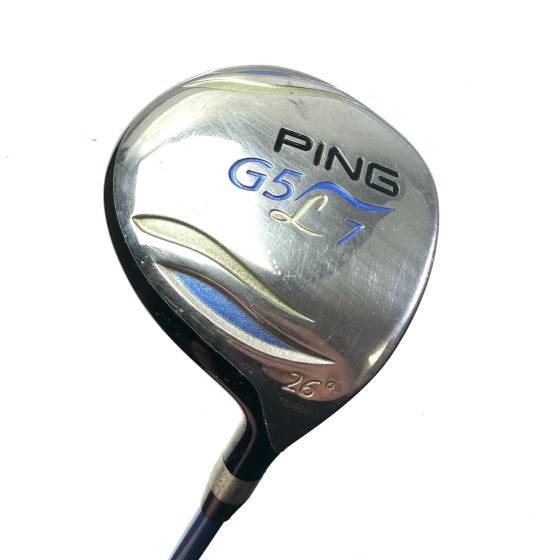 Ping G5 L 7 Wood / 26 Degree / ULT 50 Ladies Flex