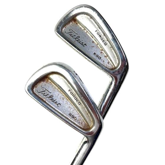 Titleist 690 CB Forged Irons / 3-PW / True Temper Dynamic Gold Wedge Flex