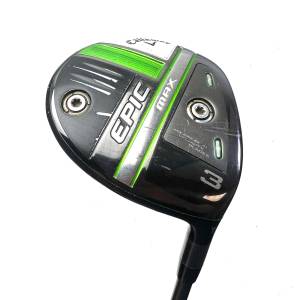 Callaway Epic Max 3 Wood / 15 Degree / HZRDUS Smoke im10 Regular Flex