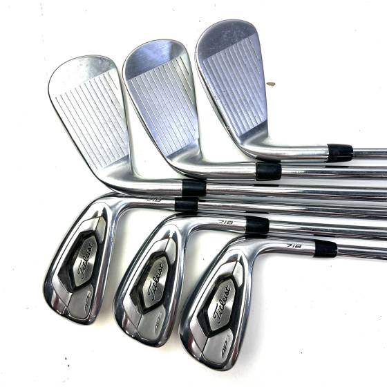 Titleist 718 AP3 Irons / 4-9 / Project X Rifle X-Stiff Flex