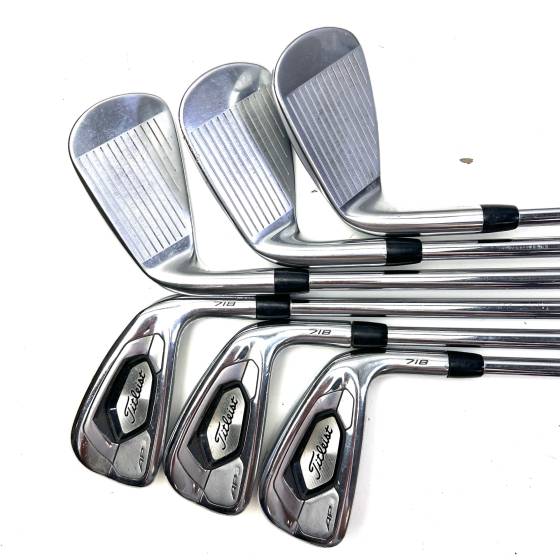 Titleist 718 AP3 Irons / 4-9 / Project X Rifle X-Stiff Flex