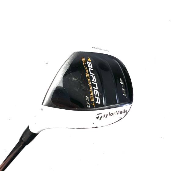 Left Handed Taylormade Burner Superfast 4 Hybrid / 21 Degree / REAX 60 Senior Flex