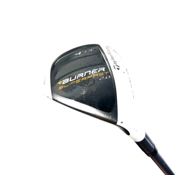 Left Handed Taylormade Burner Superfast 4 Hybrid / 21 Degree / REAX 60 Senior Flex