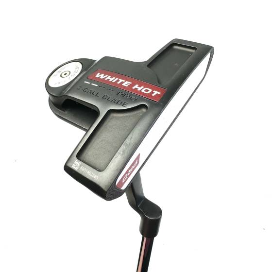 Odyssey White Hot Pro 2 Ball Blade Putter / 34 Inches