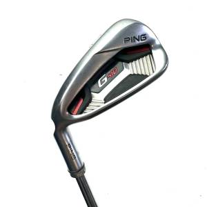 Demo Left Handed Ping G410 7 Iron / 33 Degree / Project X Rifle Stiff Flex