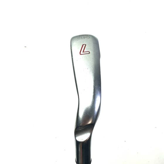 Demo Left Handed Ping G410 7 Iron / 33 Degree / Project X Rifle Stiff Flex