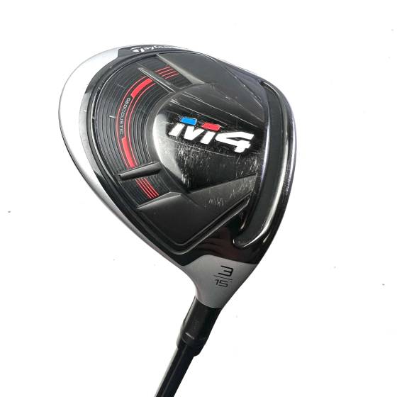 Taylormade M4 3 Wood / 15 Degree / Atmos 6S Stiff Flex
