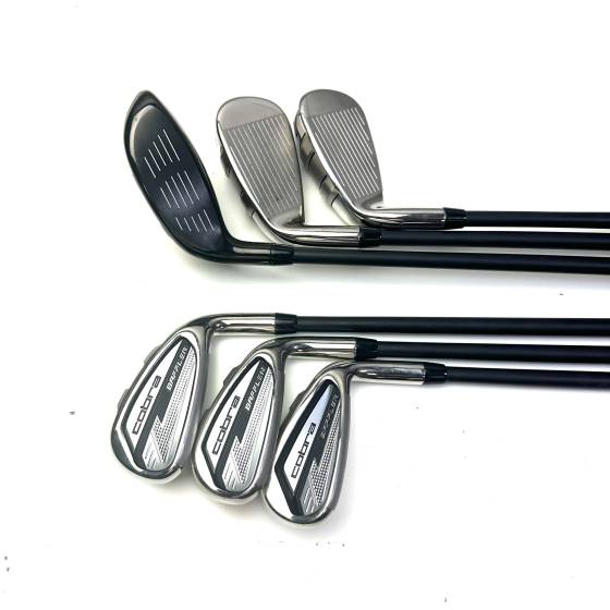 Cobra Baffler Hybrid Irons / 5H + 6-PW / Ultralite 45 Lite Flex
