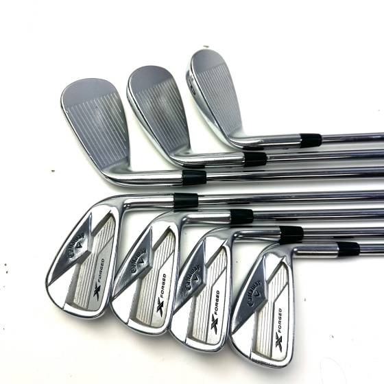 Callaway X-Forged 2018 Irons / 4-PW / Project X Stiff Flex