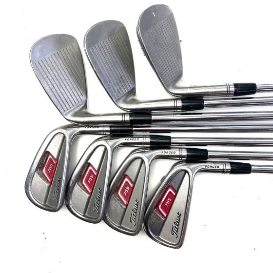 Titleist 755 Forged Irons / 4-PW / Tri-Spec Stiff Flex