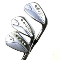 Callaway Jaws Raw Wedge Set / 50, 54, 58 Degree / True Temper Dynamic Gold Spinner 115 Stiff