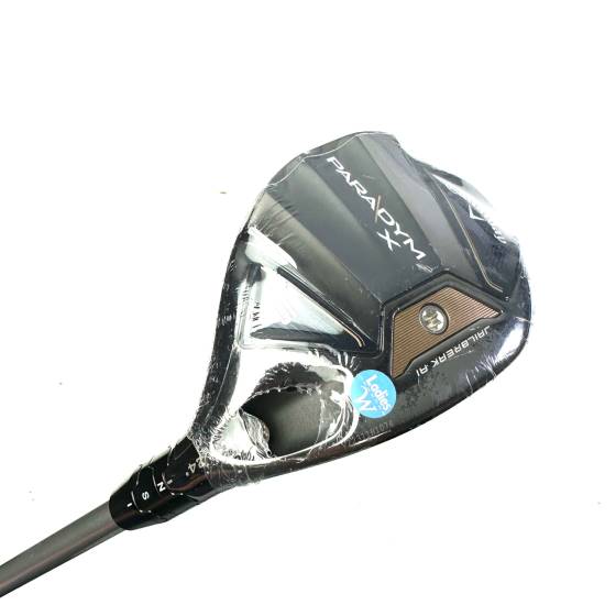New Callaway Paradym X 5 Hybrid / 24 Degree / Aldila Ascent 40 Ladies Flex
