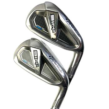 Taylormade SIM 2 Max OS Irons / 5-PW / Elevate 95 Regular Flex