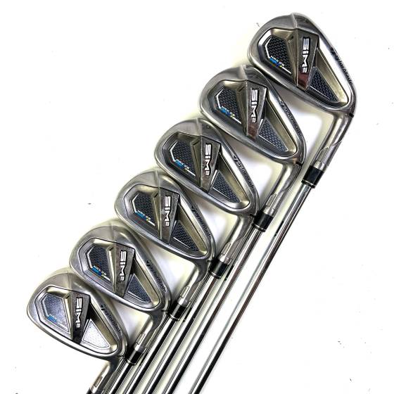 Taylormade SIM 2 Max OS Irons / 5-PW / Elevate 95 Regular Flex