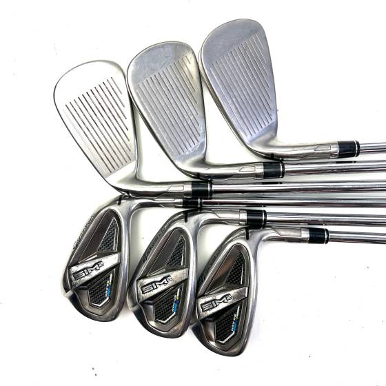 Taylormade SIM 2 Max OS Irons / 5-PW / Elevate 95 Regular Flex