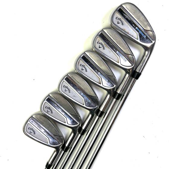 Callaway Paradym AI Smoke Irons / 6-PW+AW / Elevate MPH 95 Stiff Flex