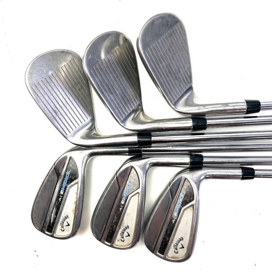 Callaway Paradym AI Smoke Irons / 6-PW+AW / Elevate MPH 95 Stiff Flex